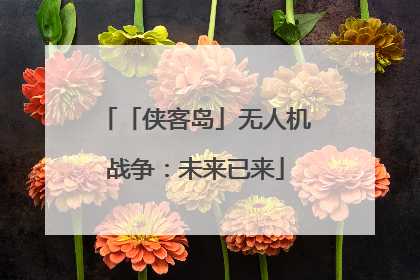 「侠客岛」无人机战争：未来已来