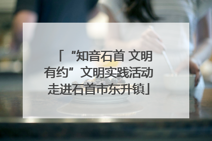 “知音石首 文明有约”文明实践活动走进石首市东升镇