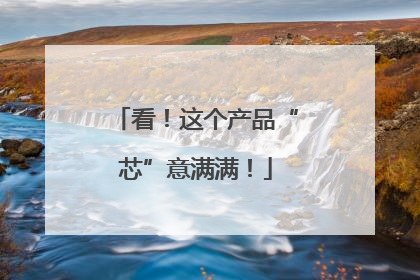 看！这个产品“芯”意满满！