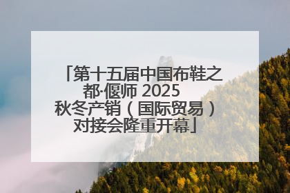 第十五届中国布鞋之都·偃师 2025 秋冬产销（国际贸易）对接会隆重开幕