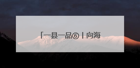一县一品⑥丨向海图强，金融活水滋养舟山“致富鱼”