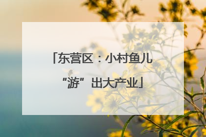 东营区：小村鱼儿“游”出大产业