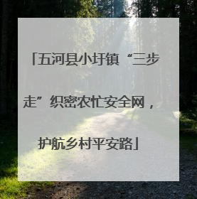 五河县小圩镇“三步走”织密农忙安全网，护航乡村平安路