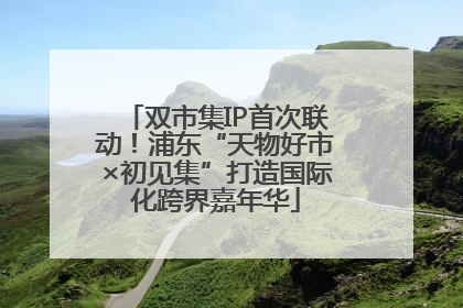 双市集IP首次联动！浦东“天物好市×初见集”打造国际化跨界嘉年华
