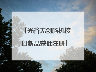 光谷无创脑机接口新品获批注册