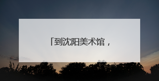 到沈阳美术馆，看法国画家大展