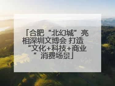 合肥“北幻城”亮相深圳文博会 打造“文化+科技+商业”消费场景