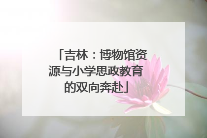 吉林：博物馆资源与小学思政教育的双向奔赴