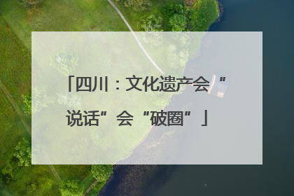 四川：文化遗产会“说话”会“破圈”