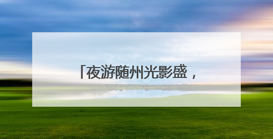 夜游随州光影盛，警徽闪耀护安宁——湖北随州公安交警全力护航炎帝故里寻根节夜游活动侧记