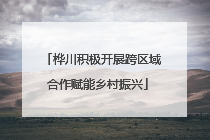 桦川积极开展跨区域合作赋能乡村振兴