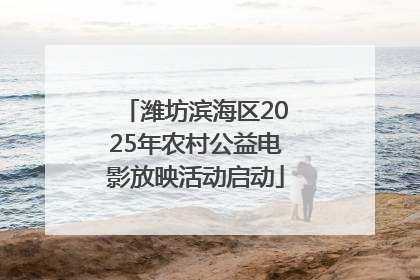 潍坊滨海区2025年农村公益电影放映活动启动