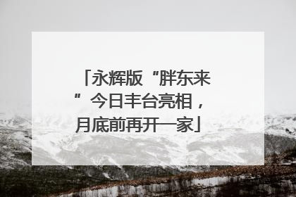 永辉版“胖东来”今日丰台亮相，月底前再开一家