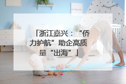 浙江嘉兴：“侨力护航”助企高质量“出海”