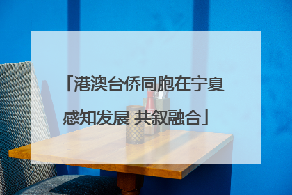 港澳台侨同胞在宁夏感知发展 共叙融合
