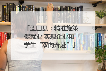 蓝山县：精准施策促就业 实现企业和学生“双向奔赴”