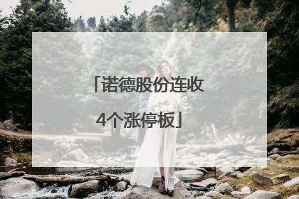 诺德股份连收4个涨停板