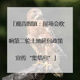 观音阁镇：屋场会吹响第二轮土地延包政策宣传“集结号”