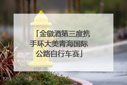 金徽酒第三度携手环大美青海国际公路自行车赛