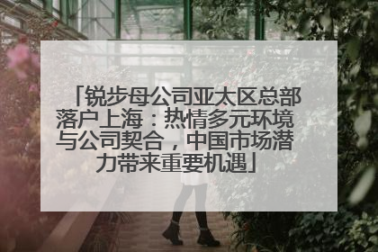 锐步母公司亚太区总部落户上海：热情多元环境与公司契合，中国市场潜力带来重要机遇