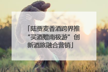 陆贾麦香酒跨界推“买酒赠南极游”创新酒旅融合营销