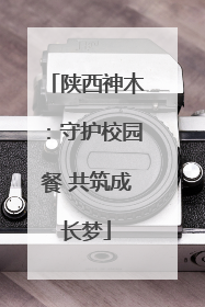 陕西神木：守护校园餐 共筑成长梦